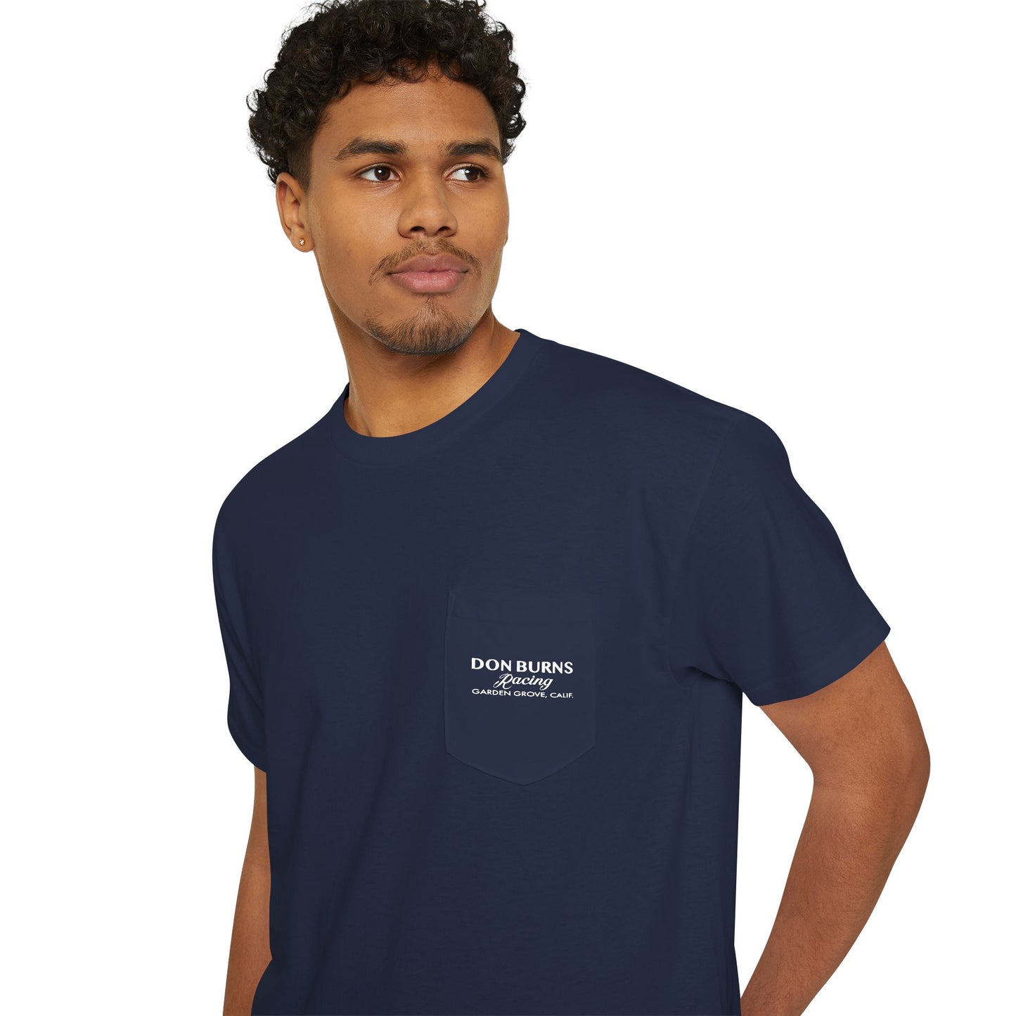 The O.G "Signature Heritage" Tee for Vintage Auto Racing Fans Don Burns Racing Fans Navy